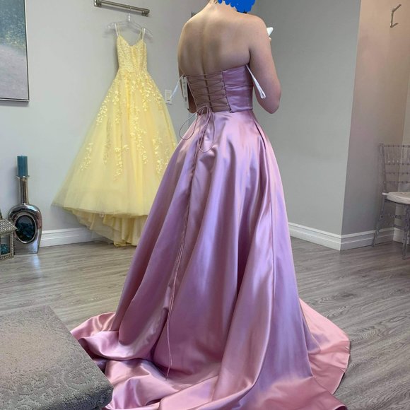 Pink Sherri Hill Prom Dress - Picture 4 of 4